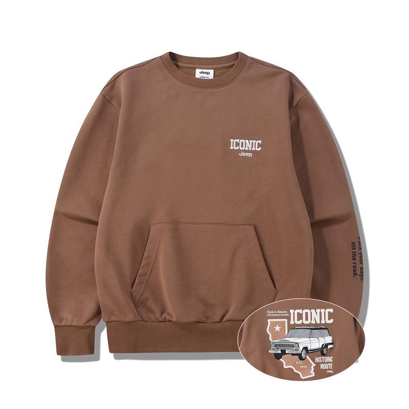 アイコニックルーズフィットマンツーマン（JQ1TSU837CA）