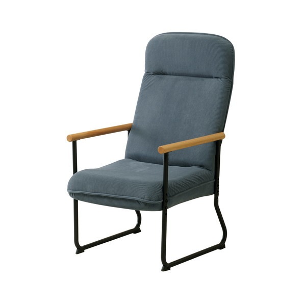 ENKEL-1(SBL) サックスブルー エンケル リクライニングチェア メーカー直送