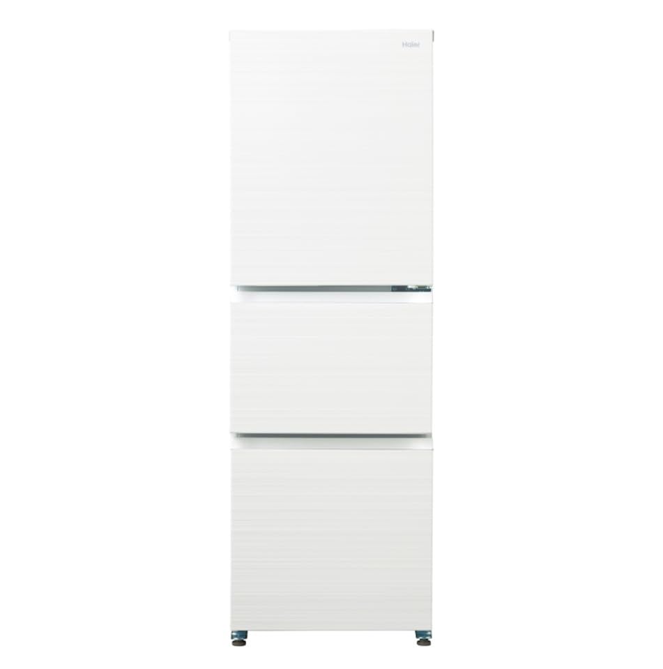 ハイアール(Haier) 冷蔵庫 幅54cm 286L スリム 真ん中大容量野菜室 チルド室 霜取り不要 ファミリー 静音 省エネ リネンホワイト JR-HS29A(W)