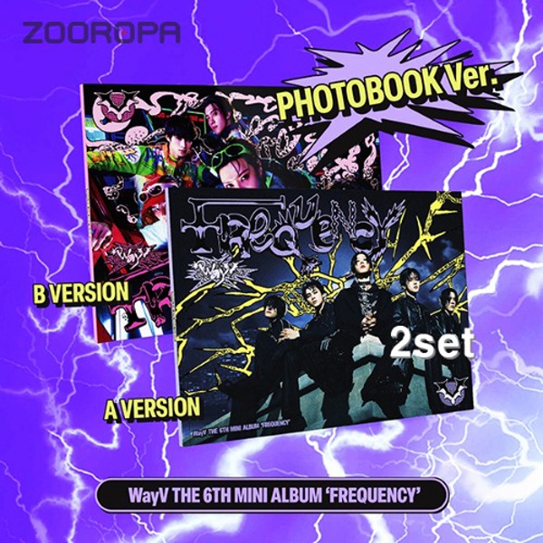 [PHOTOBOOK VER/2종세트] 웨이션브이 WayV FREQUENCY 6집 미니앨범 4,766円