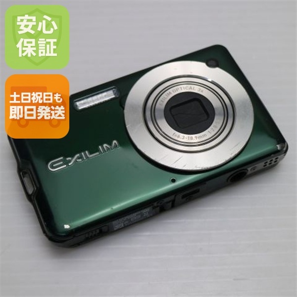 良品EX-S12 グリーン CASIO EXILIM デジカメ 95