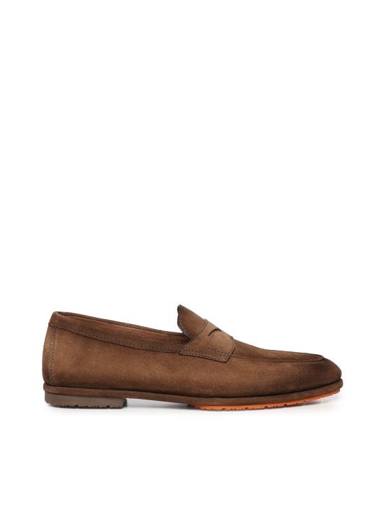 SANTONI Men Laced up Shoes MCNC19298SI6S EAAM21 Brown