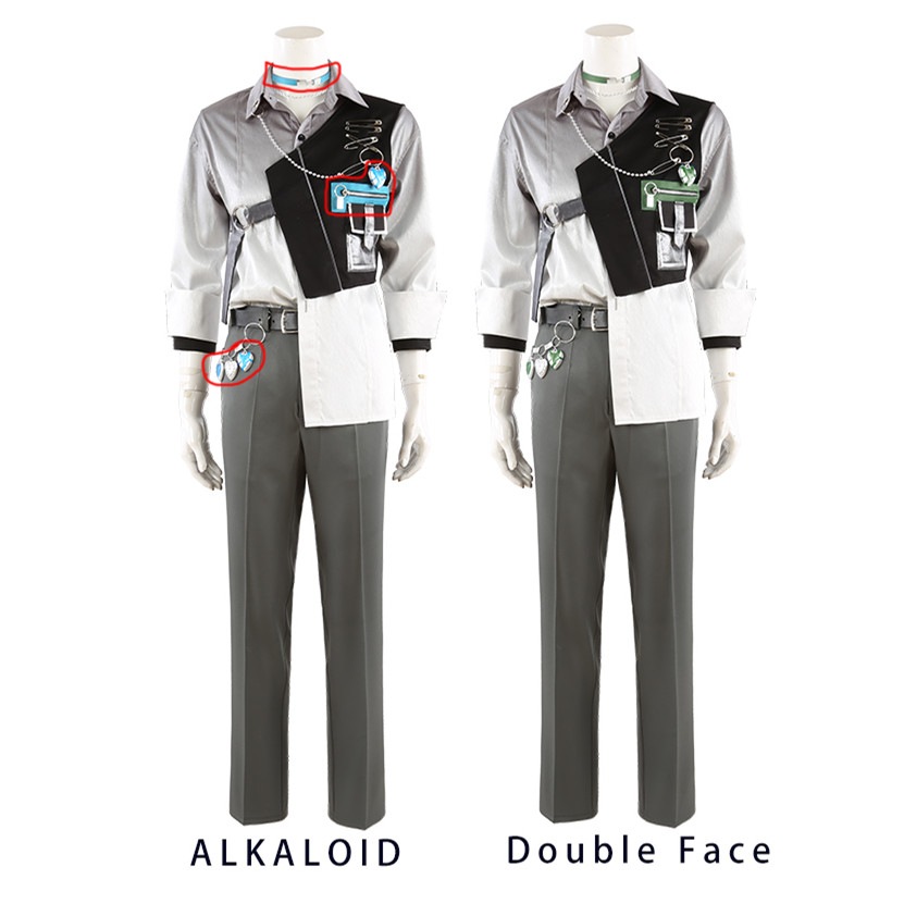 あんさんぶるスターズ 夜に駆ける ALKALOID & Double Face MV衣装 コスプレ衣装 コスチューム ハロウィン 装服 仮装