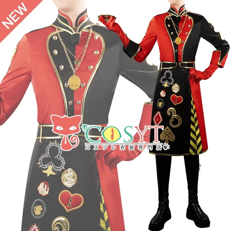 ツイステ風 クイーンズシェフコート トレイ コスプレ衣装 仮装 変装 コスプレ cosplay ゲーム イベント パーティ