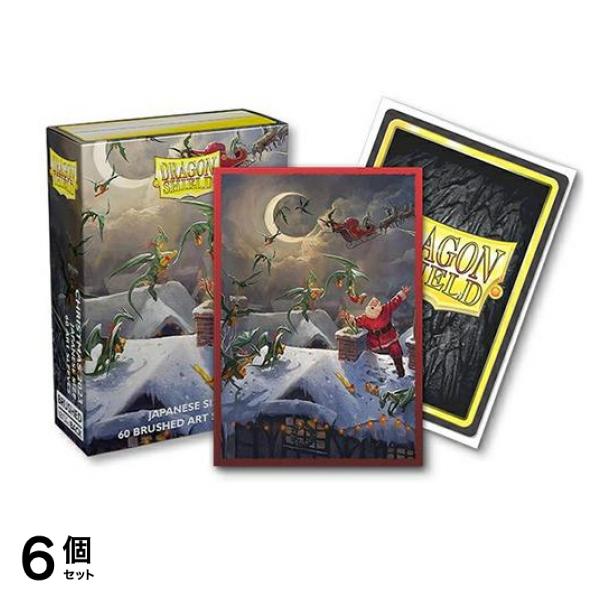 ドラゴンシールド ブラッシュドアートスリーブ ジャパニーズ AT-12621 Christmas2023 60枚入 6個セット