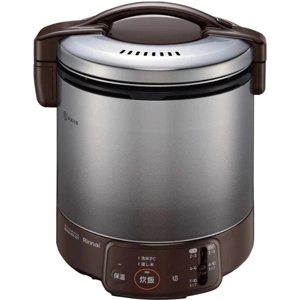 炊飯器 1升 RR-100VQ(DB)-LP ダークブラウン こがまる [ガス炊飯器(プロパンガス用炊き)]