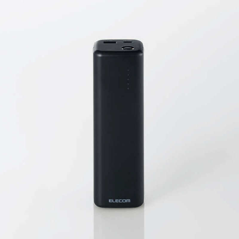 エレコム　ELECOM　モバイルバッテリー/20000mAh/PD認証/合計最大出力52.5W/Type-C×1USB-A×1　DE-C33L-20000BK