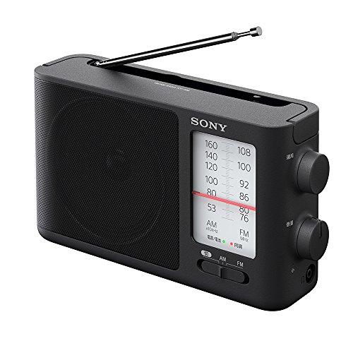ソニー ポータブルラジオ ICF-506 : FM/AM/ワイドFM対応 電池駆動可能(単3形