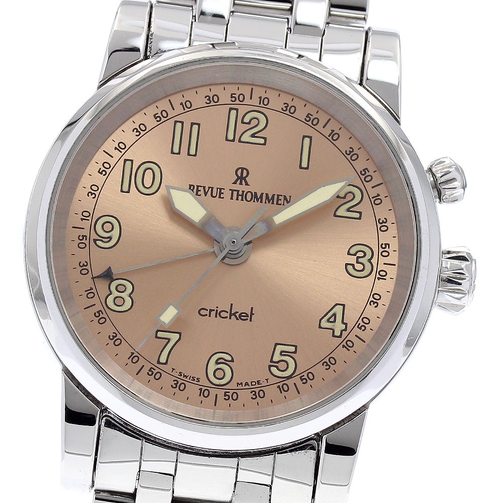 レビュートーメン REVUE THOMMEN 8010005 クリケット 手巻き メンズ _876321【中古】