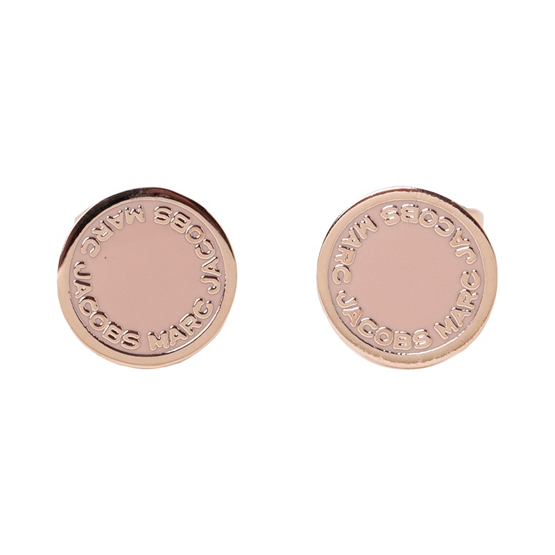 ピアス エナメル ロゴ ディスク スタッド レディース m0008544