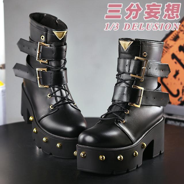 新タイプ追加 激安販売 【三分妄想】ゼンレスゾーンゼロ ゼンゼロ ZZZ ニコ・デマラ-Nicole Demara ブーツ コスプレ靴・シューズ