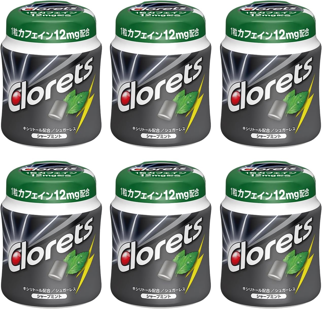 モンデリーズ クロレッツ クロレッツXPシャープミントボトル 140g ×6個