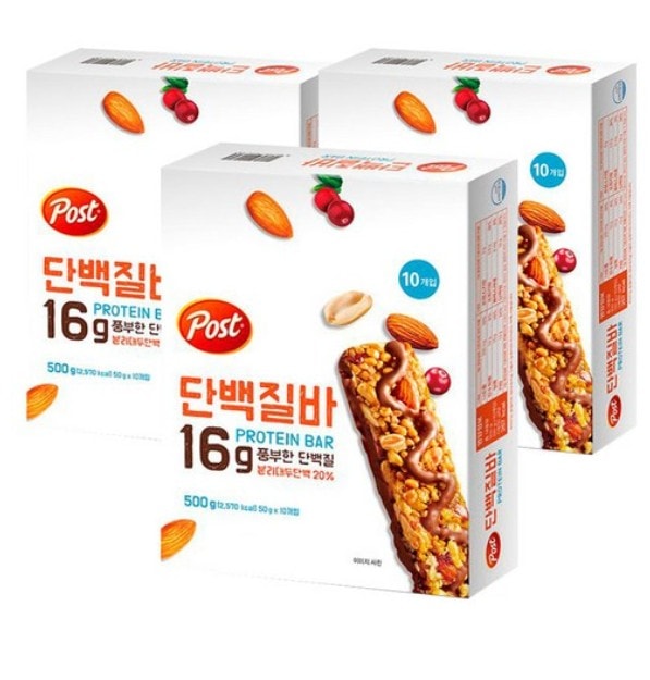 ポストプロテインバー500g3個