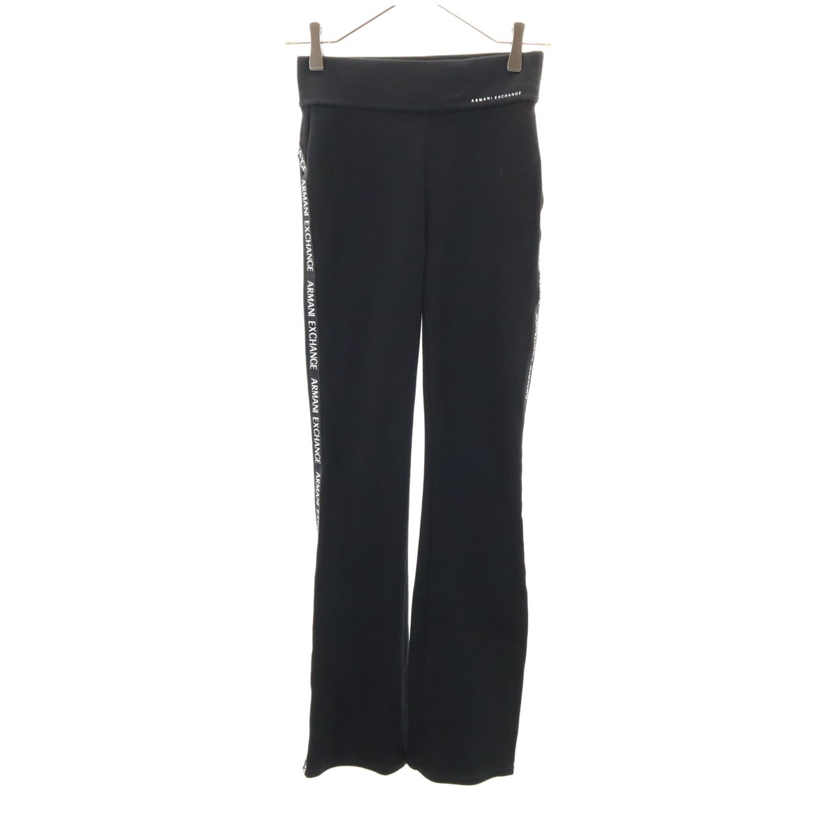 ロングパンツ XS ブラック レディース 古着