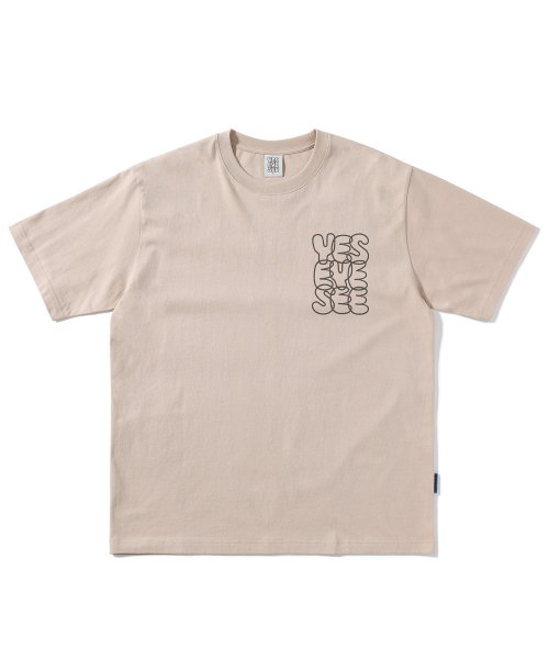 Qoo10 イェスアイシー C-Logo Tee ロゴ 半袖 刺繍