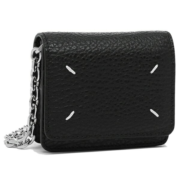 二つ折り財布 コインケース チェーンウォレット ブラック SA3UI0009 P4455 T8013 WALLET ON CHAIN