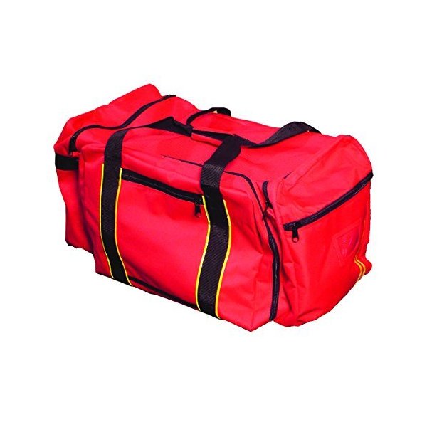 OccuNomix OK-3025 Large Gear Bag， Reflective Trim Along Bag Straps， 3 Compartments with 2 Outside Zi