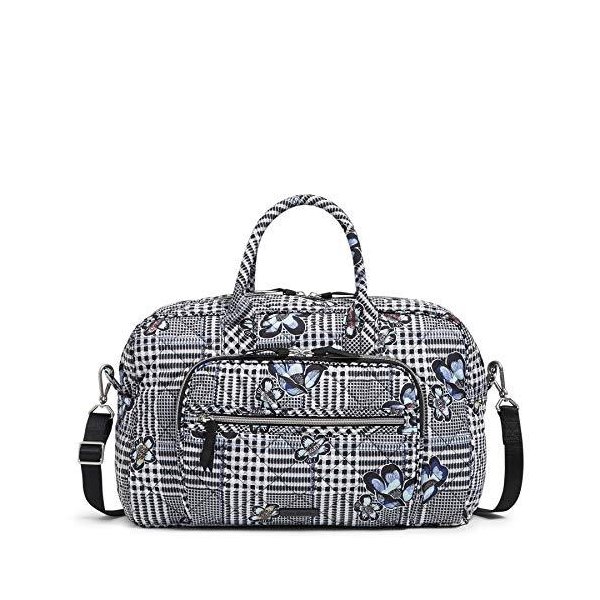 Vera Bradley Performance Twill Compact Weekender Travel Bag, Bedford Plaid 並行輸入品