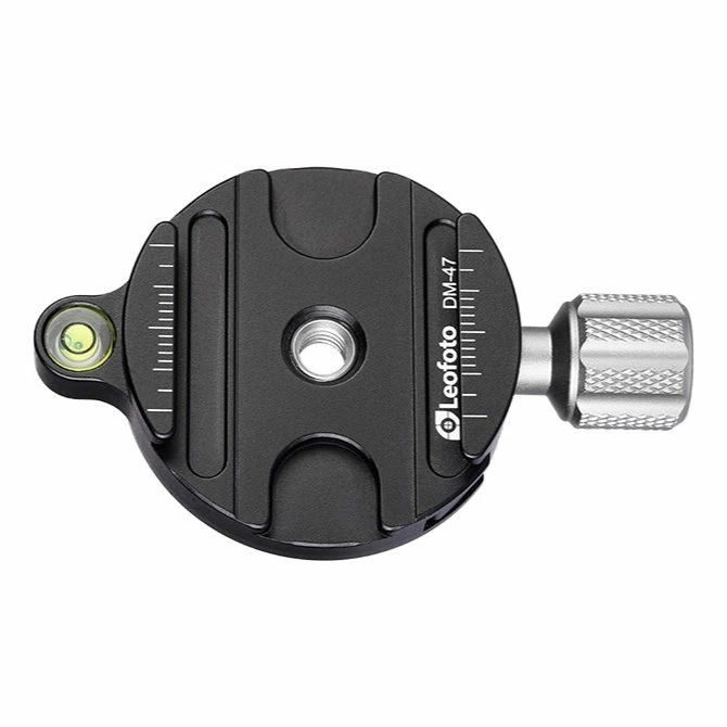 Leofoto(レオフォト) DM-47 クイックリリースクランプ［ノブタイプアルカスイス互換］