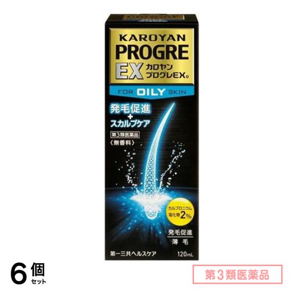 第３類医薬品 カロヤン プログレ EX O 120mL 6個セット