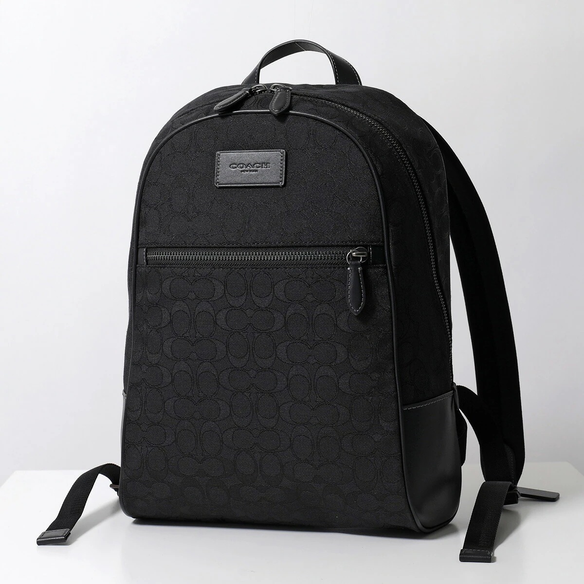 COACH コーチ バックパック Theo Backpack テオ CAK98 メンズ シグネチャー ジャカード ロゴ リュック バッグ 鞄 BLK/BLACK 【ts】