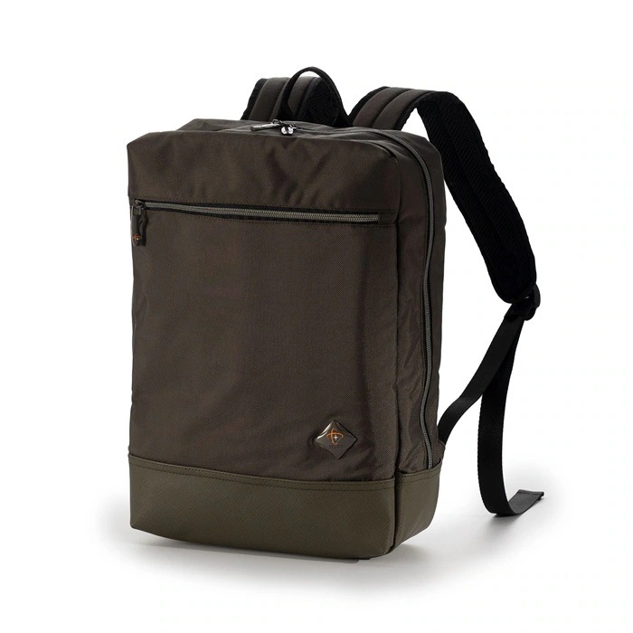 A.L.I 軽量撥水デイパック 14L 14インチPC収納可 PLT-006-KH カーキ