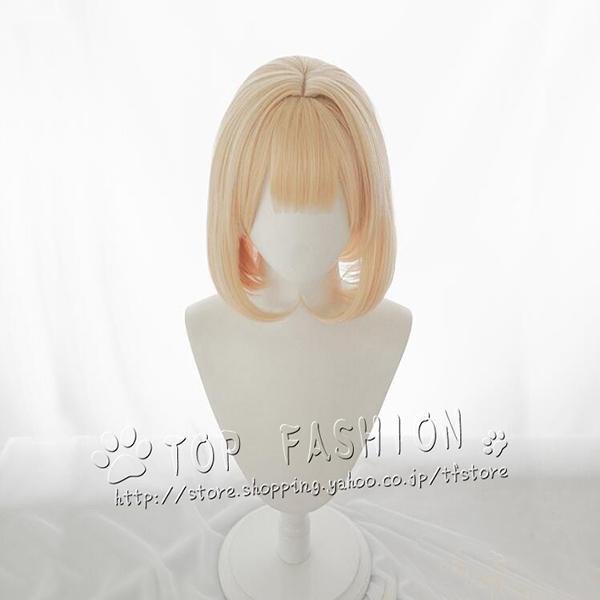 バーチャルYouTuber VTuber にじさんじ ワトソン・アメリア コスプレ ウィッグ コスチューム ウィッグネット付き