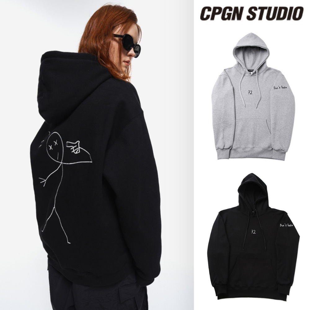 CPGN STUDIO】 Enjoy CAT Embroidery Hood Zip Up パーカー