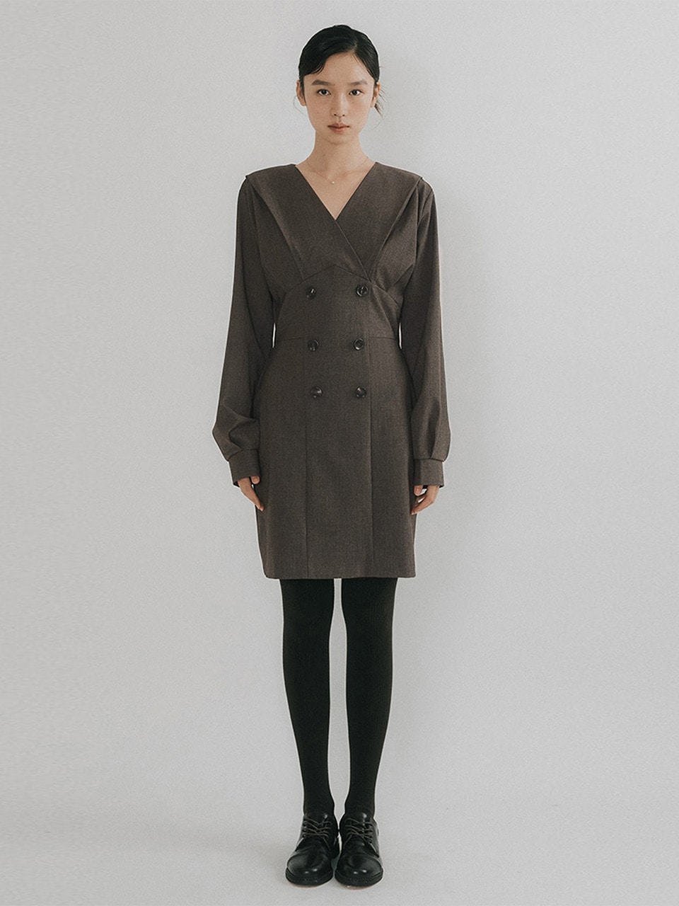 REORG OSON ダブルボタンミニトップスアッシュブラウン 22,935円