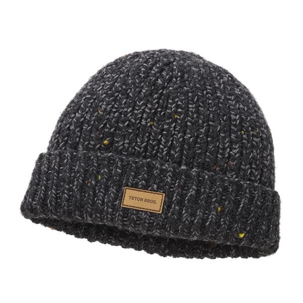 TETON BROS. ティートンブロス LITE WOOL RIB TBEA WG ニット帽 ビーニー メンズ レディース ユニセックス 軽量 防寒 CHARCOAL