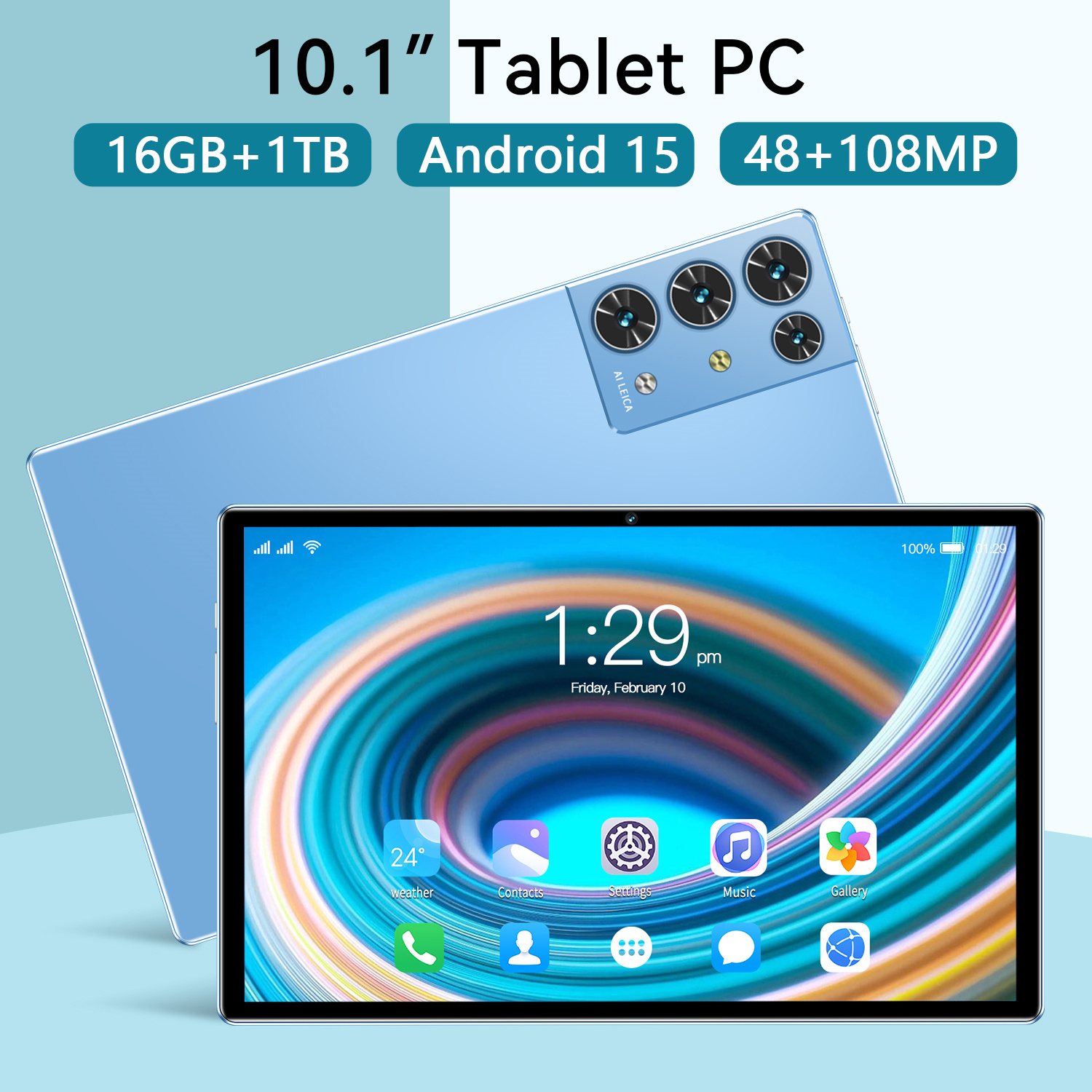 タブレットPC S 30 Pro Android 15新品ラック16 GB+1 TBメモリ20000 mAh超大容量10.1インチ超大型画面超薄型携帯旅行に便利