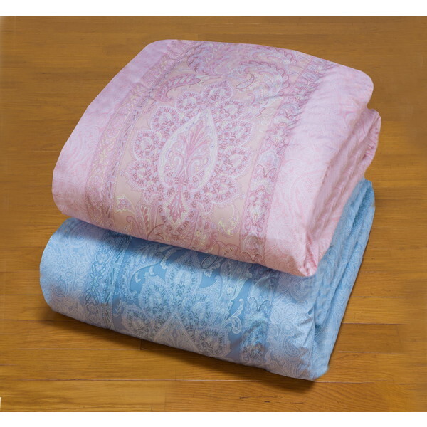 ファミリー・ライフ 日本製 洗えるホワイトダックダウン50％羽毛肌掛布団 ライトピンク(a3496410) メーカー直送