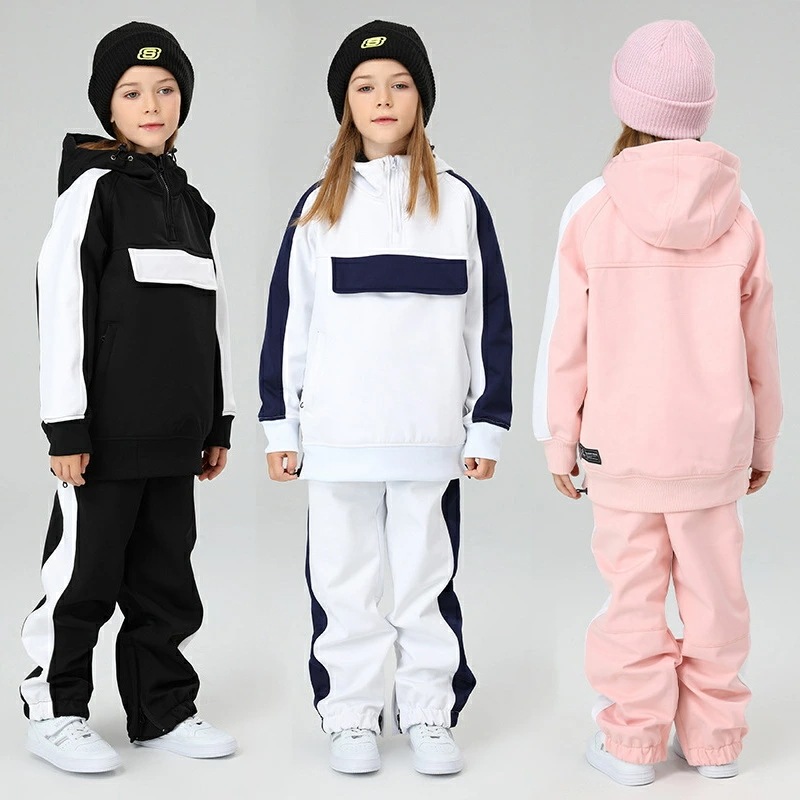 スノーボード ウェア キッズ 上下セット セットアップ スノボウェア スキーウェア 女の子 男の子 子供 ジャケット ロングパンツ アウター ボトムス 長ズボン 防水 防風 防寒 雪遊び 雪場 保温
