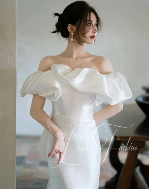 ウェディングドレス ウエディングドレス パーティードレス トレーンドレス レディース 演奏会 結婚式 発表会 二次会