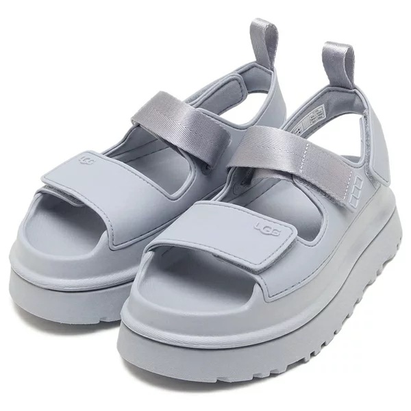 EVA サンダル ゴールデングロー プラットフォーム ブルー グレー レディース 1152685 SFOA 11,434円