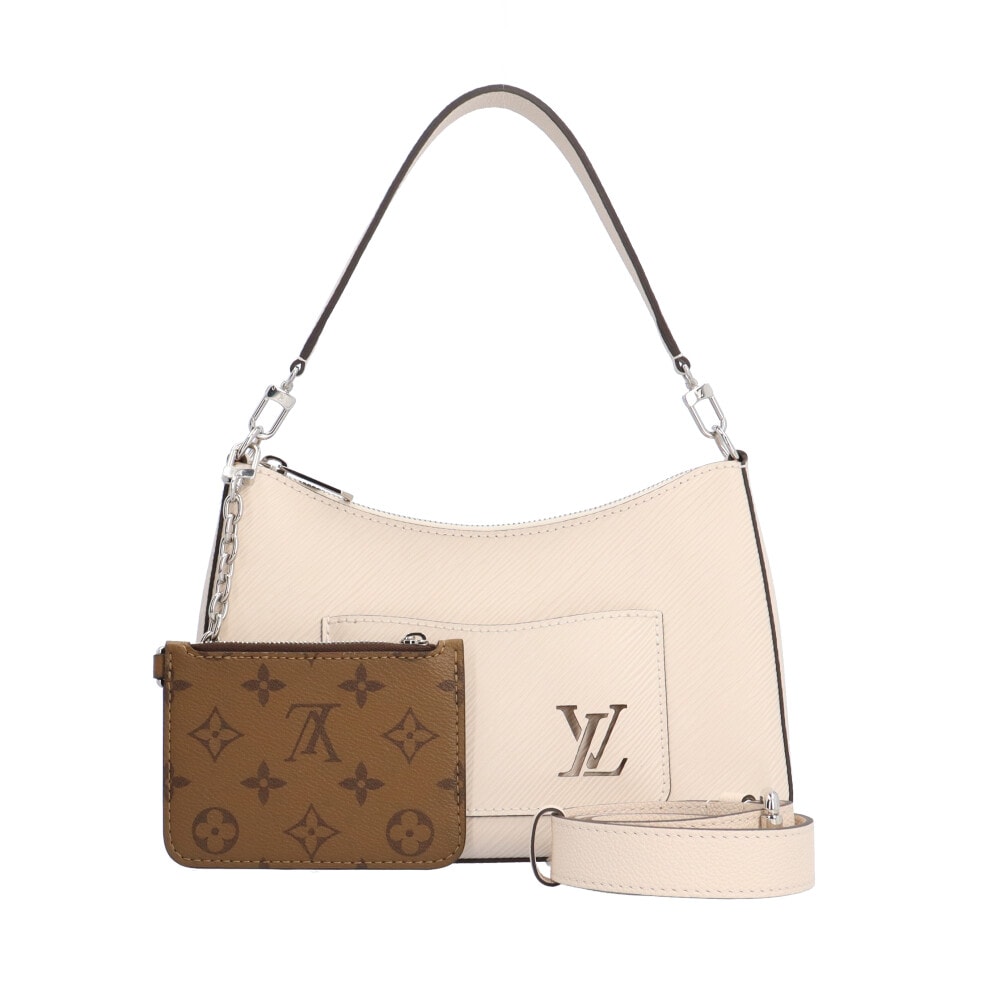 ルイヴィトン マレル エピ ショルダーバッグ エピレザー M80688 ホワイト LOUIS VUITTON 中古 美品 308,999円