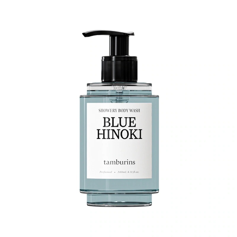 シャワーリーボディウォッシュ BLUE HINOKI 240ml ボディーソープ ボディソープ ボディウォッシュ 韓国 人気 香水 いい香り 保湿