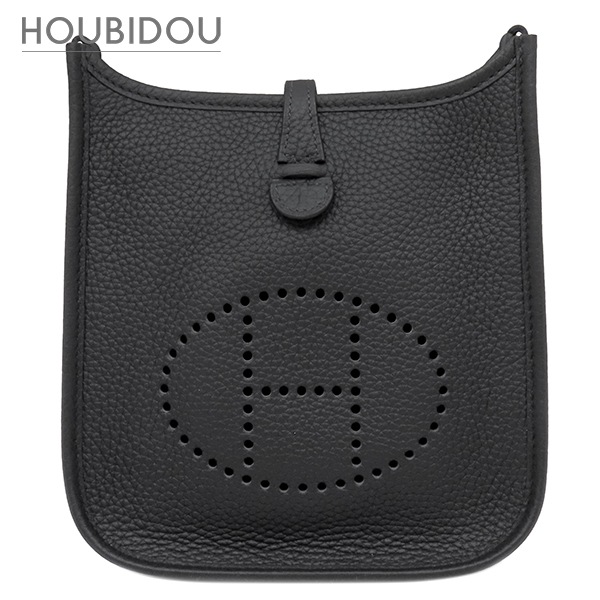 エルメス ショルダーバッグ エヴリン TPM 16 ロング トリヨンクレマンス ブラック シルバー金具 新品 未使用 黒 エブリン 2025年製 K 【箱】【中古】