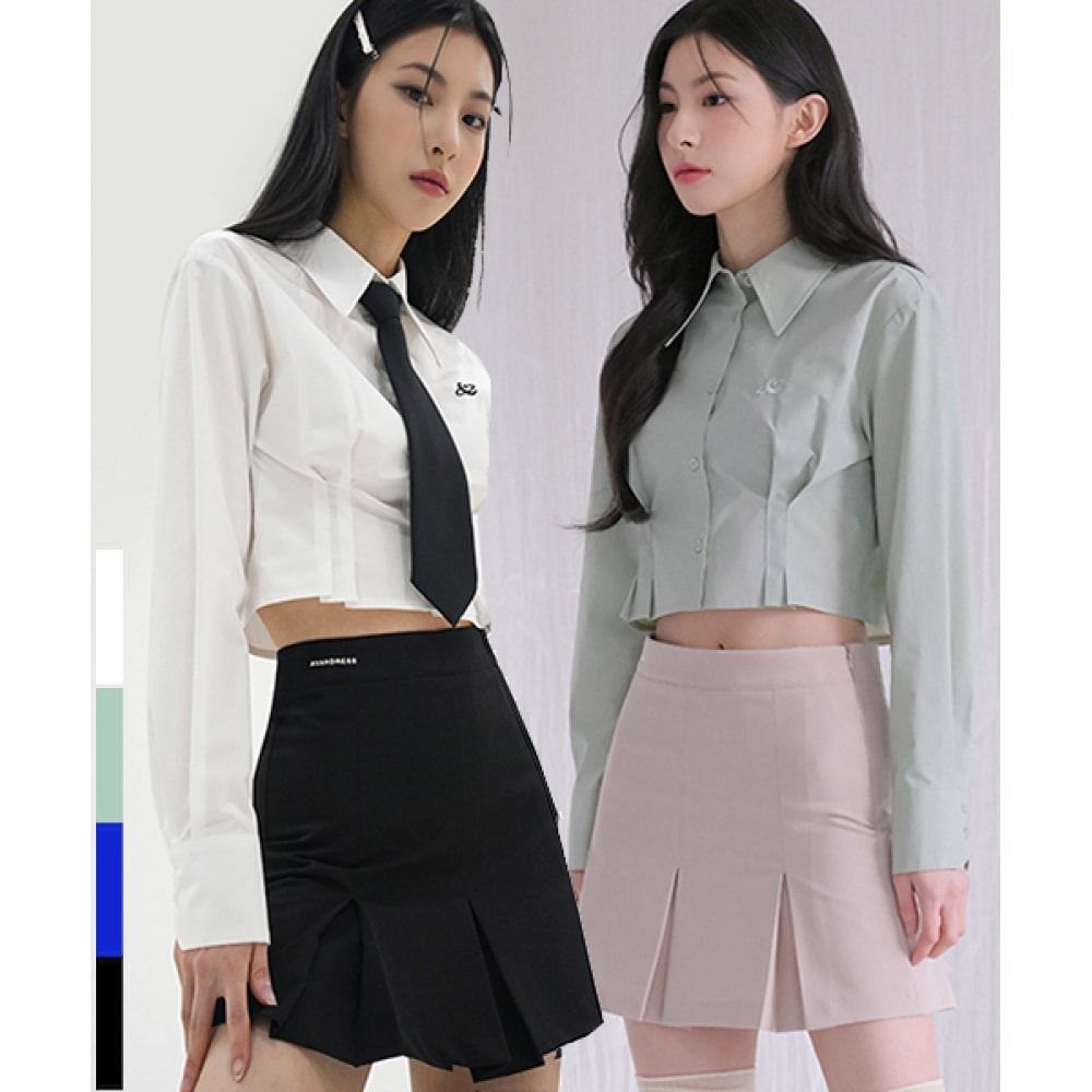 AVANDRESS Ailey クロップシャツ - 4COL