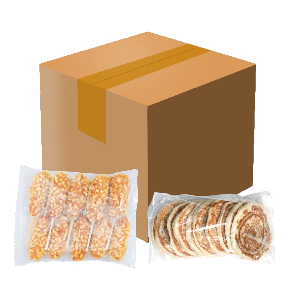 【業務用セット】ボテトハッドグ10個+業務用アンコ味ホットク10個 新大久保チーズドックホットクチーズボール韓国お土産