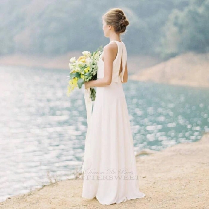 セパレート ウェディングドレス ウエディングドレス 床付きタイプ ファスナータイプ トレーンドレス パーティードレス レディースドレス 前撮り パーティー【オーダーメイド可】【XS～XL】【wd371