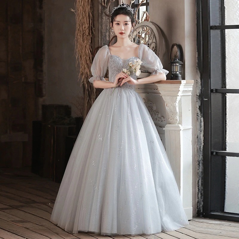 人気 メガ割 ハイエンド ワンショルダー イブニングドレス ライトラグジュアリー ニッチ 誕生日 ホスト パフォーマンス バーミツバー 卒業パーティー ドレス ガウン