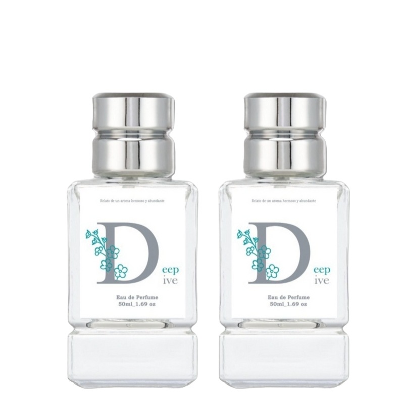 P.Tailor 女性が好きな男性香水 品格高い香水 ディープダイブ Deep Dive 50ml, 50ml, 2個