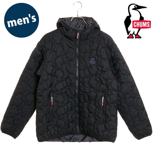 ブービー ステッチ パデッド フーディ [CH04-1415] M Booby Stitch Padded Hoodie メンズ アウター 中綿キルティングジャケット Black（K001）