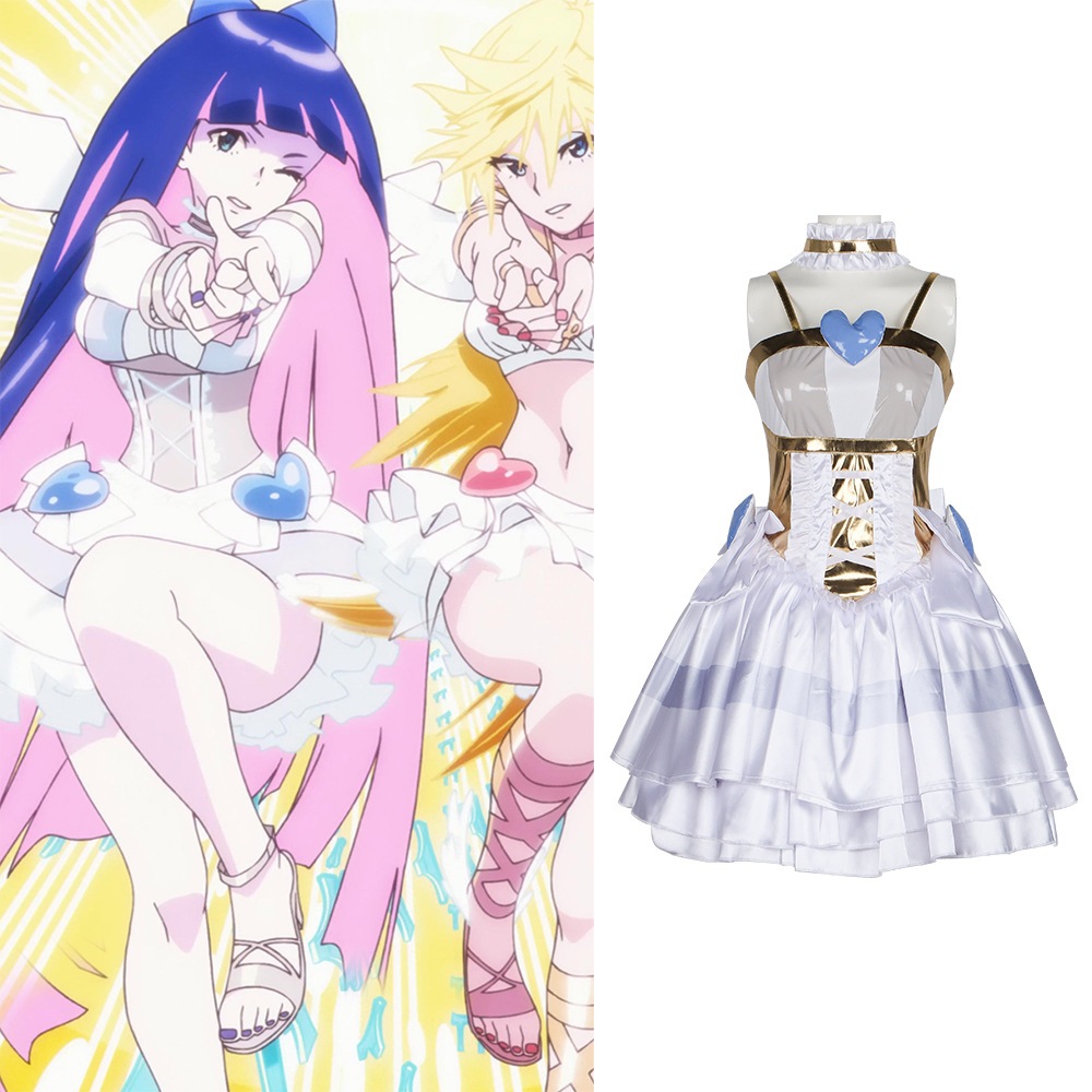 【速達!】キャミソールの天使コスプレ服Panty Stocking Pandi史スカーフP姉S妹コスプレコミケ衣装 6,579円