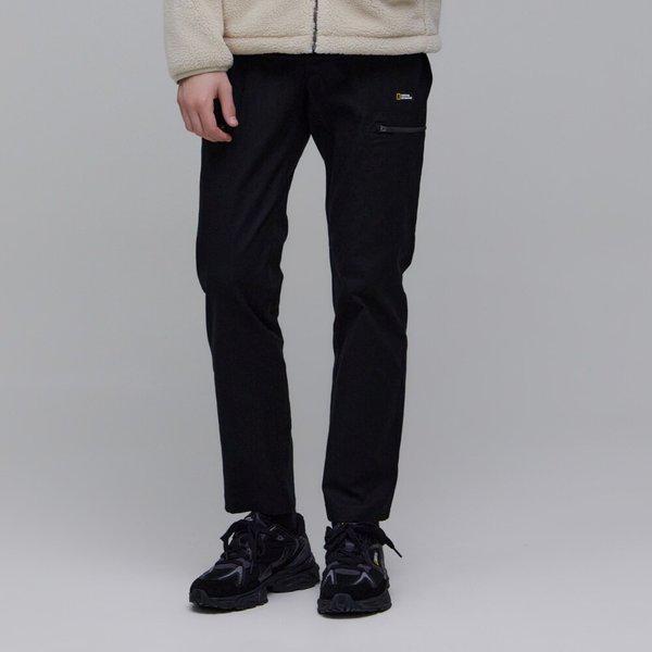 N233MPT010 ポディア ベーシックフィット パンツ カーボンブラック