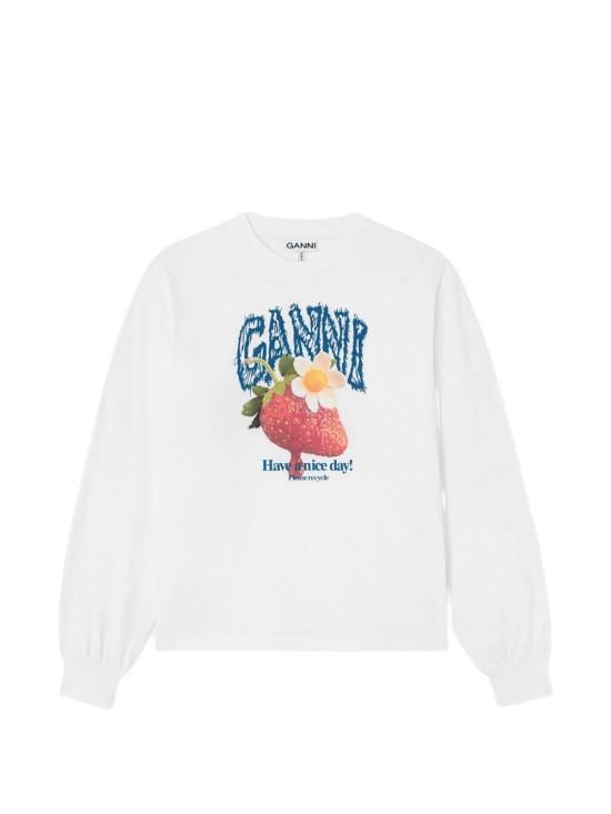 GANNI Women Sweater A1050241 151 White