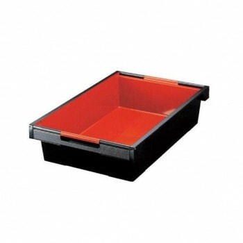 福井クラフト　和コンテナ（小）黒パール内朱 81000110