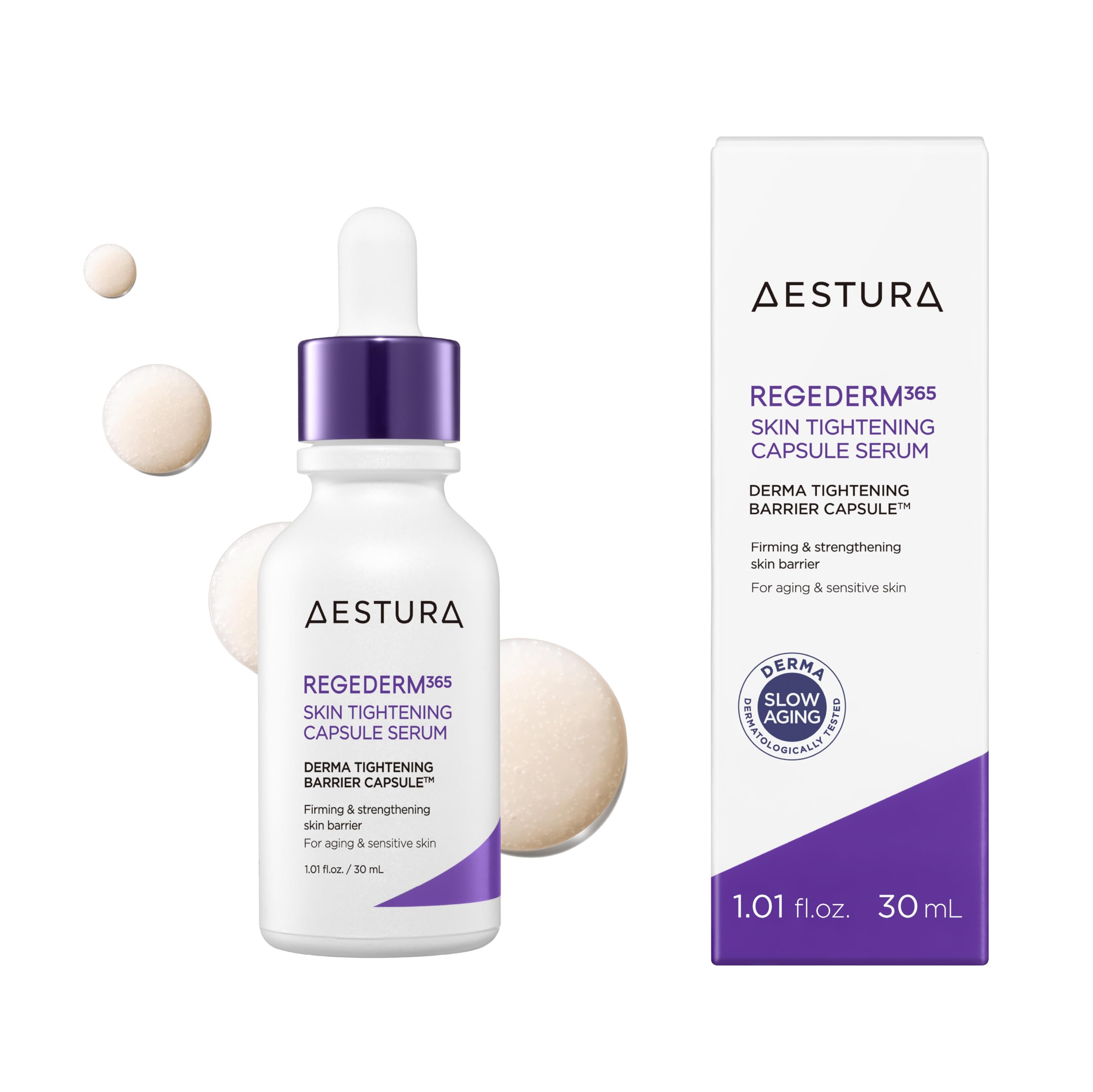 【AESTURA】リジェダム365 スキンタイトニングカプセルセラム 30ml レチノール 美容液 ビタミン 毛穴ケア エイジケア エイジングケア たるみ毛穴 スキンケア うるおい 敏感肌 乾燥肌 韓