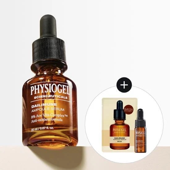 PHYSIOGEL フィジオゲル デイリーミューン アンプル セラム 20ml + 4ml + マスクパック1枚贈呈企画
